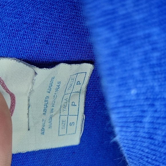 Unisex YMCA Volunteer Short Sleeved T-Shirt in Red White & Blue - Picture 5 of 5